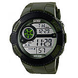 Годинник спортивні водонепроникні Skmei 1027 Green, фото 8