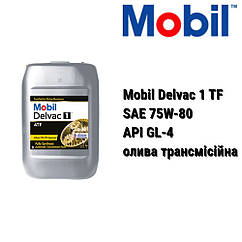 Mobil Delvac 1 Transmission Fluid 75W-80 масло трансмісійне