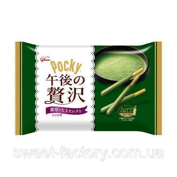 Pocky Glico Matcha 2x10s, фото 1