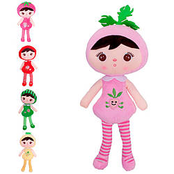 Лялька м'яка в шапці малинка, ананас, кавун, помідорка, редиска Копиця 24776-02