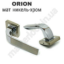 Ручка PUNTO дверна ORION QR SN/CP-3 матовий нікель/хром