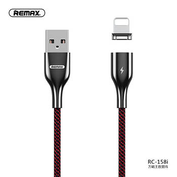 Магнітний шнур для айфон айпад Remax Magnetic Series RC-158i lighting