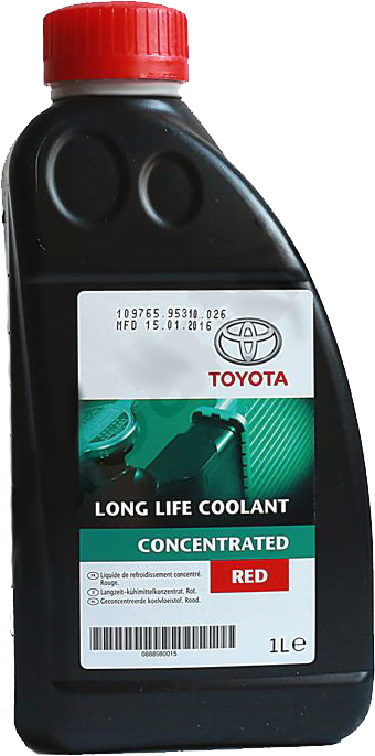 Антифриз Toyota LL Coolant Concentrated RED кан. 1л. 08889-80015