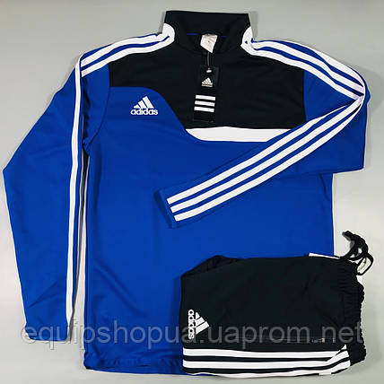 Костюм тренувальний Adidas Tiro 13 синьо-чорний, фото 2