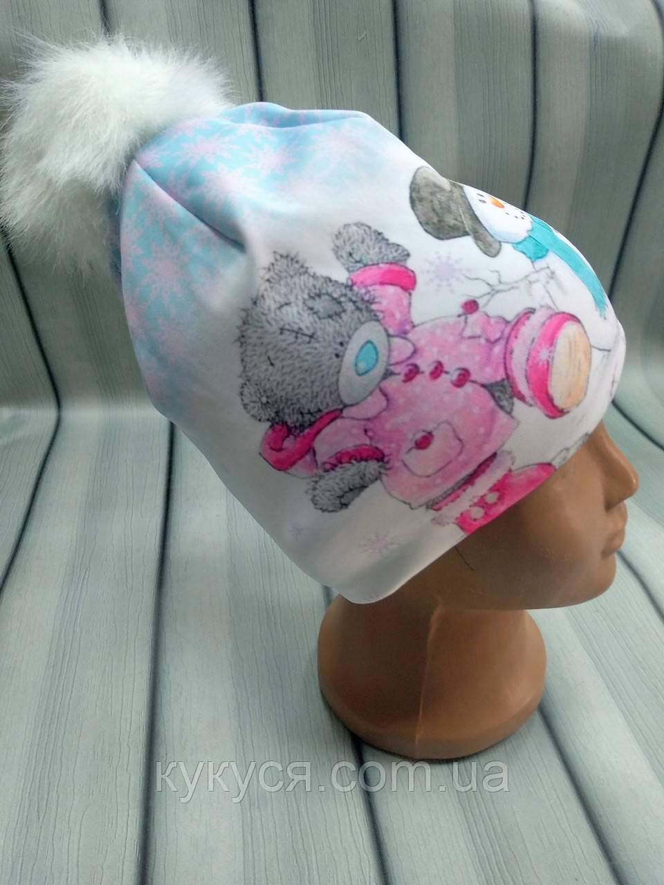 Шапка ведмедик Тедді