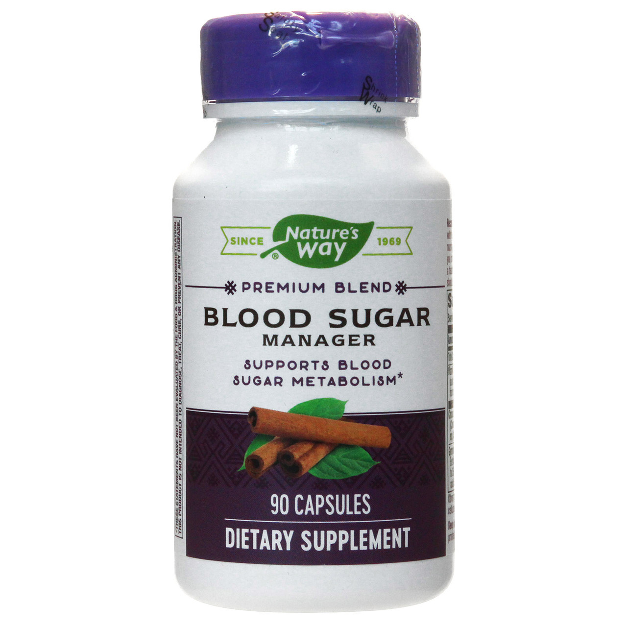 Комплекс для зниження цукру в крові, Blood Sugar, nature's Way, 90 капсул