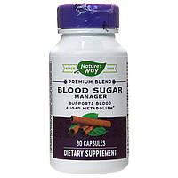 Комплекс для зниження цукру в крові, Blood Sugar, nature's Way, 90 капсул