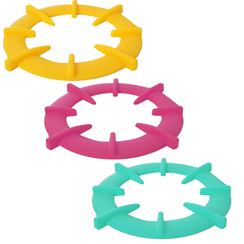 Силіконова підставка під гаряче "Конфорка" 3шт\набір