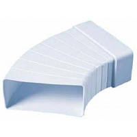 Коліно горизонтальне 55*110 45 гр 52510