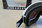 Гірськолижна маска Oakley Canopy Matte White Лінза Prizm Black Iridium S3, фото 4