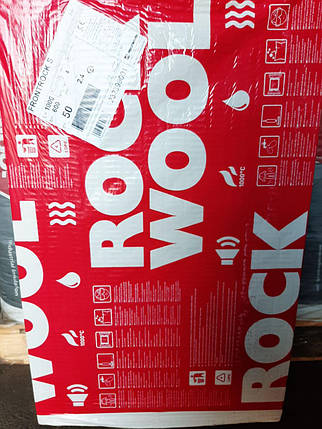 Утеплювач базальтовий Rockwool FRONTROCK S (під штукатурку) 20 мм, фото 1