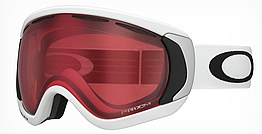 Гірськолижна маска Oakley Canopy Matte White Лінза Prizm Rose S1
