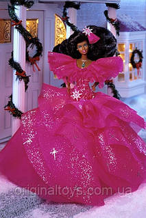 Christmas barbie 1990 hotsell