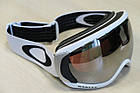 Гірськолижна маска Oakley Canopy Matte White Лінза Prizm Black Iridium S3, фото 5