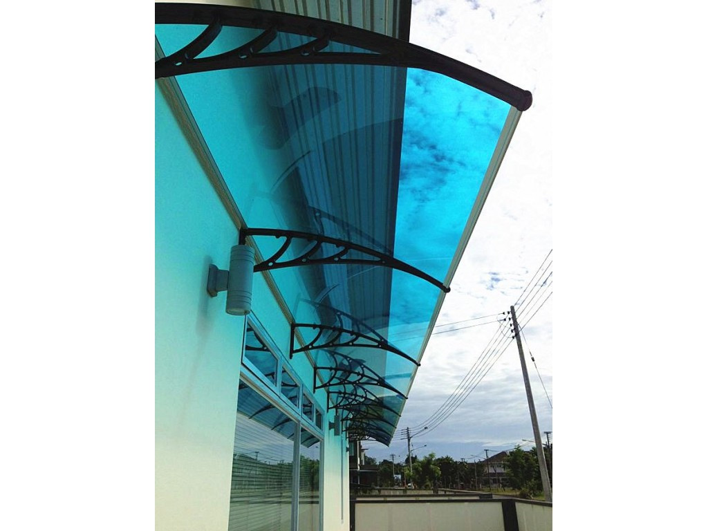 Козирок з сотового полікарбонату. Навіс з поликорбаната.120х100см. Дашок, фото 1