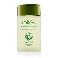 Зволожуючий тонер з оливою для чоловічої шкіри 3W Clinic Olive For Man Fresh Skin 150 мл (8809083285777)