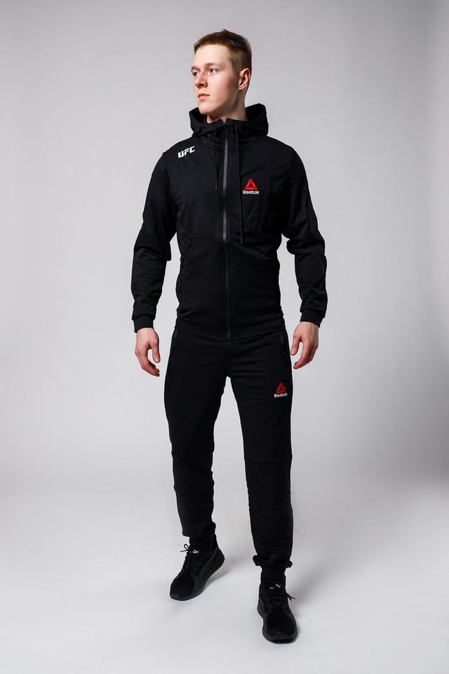 Reebok спортивный костюм мужской синий