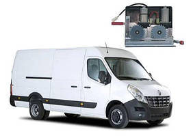 Електропривід зсувних дверей для мікроавтобусів двомоторний для Renault Master