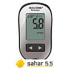 Глюкометр Акку-Чек Перформа - Accu-Chek Performa + 60 тест-смужок і 60 ланцетів, стартовий набір, фото 3