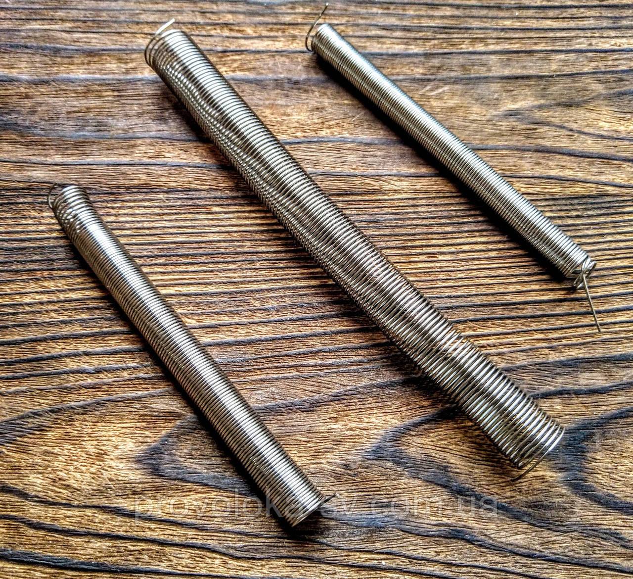 Дріт з пам'яттю колір срібло дріт 0,6 мм діаметр кільця 55 мм для браслетів 10 витків, фото 1