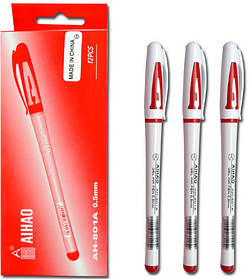 Ручка Гелева червона. АН-801А AIHAO