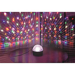 Диско куля Disco світломузика з Bluetooth і MP3 (флешка + пульт)