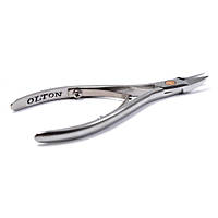 Кусачки манікюрні для нігтів Olton XXXL з шкіряним чохлом 120-011