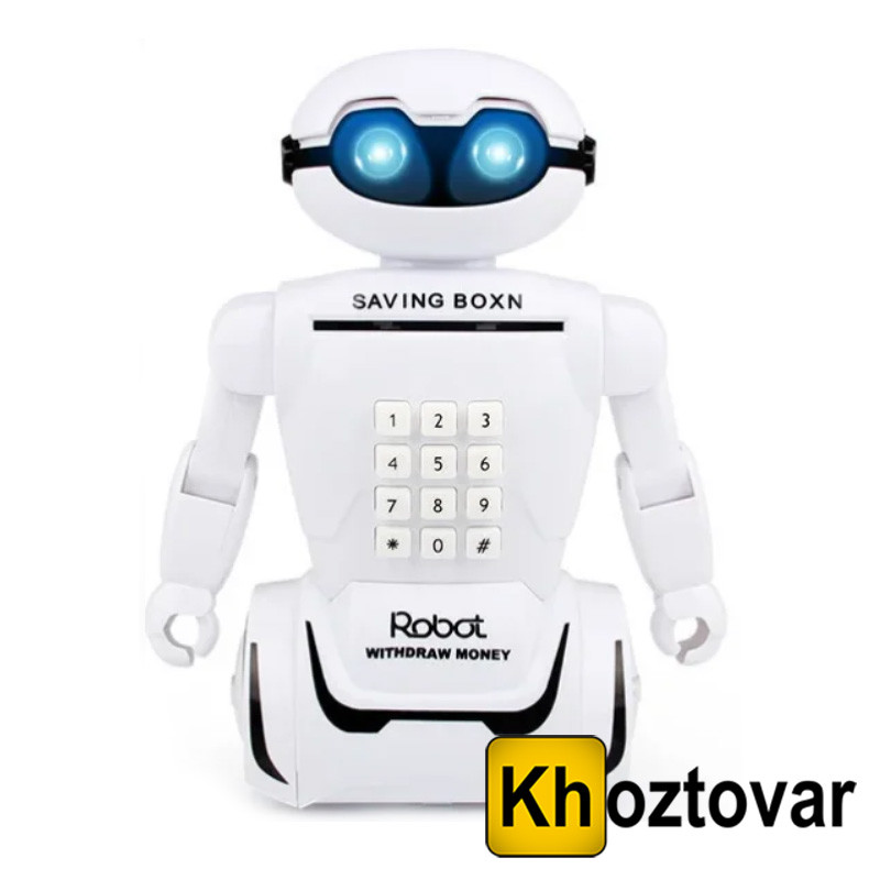 Електронна скарбничка робот із кодовим замком Robot Piggy Bank