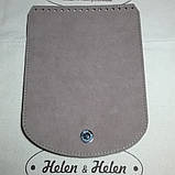 Клапан для рюкзака "Черепаха". Колір "Слонова кістка"., фото 2