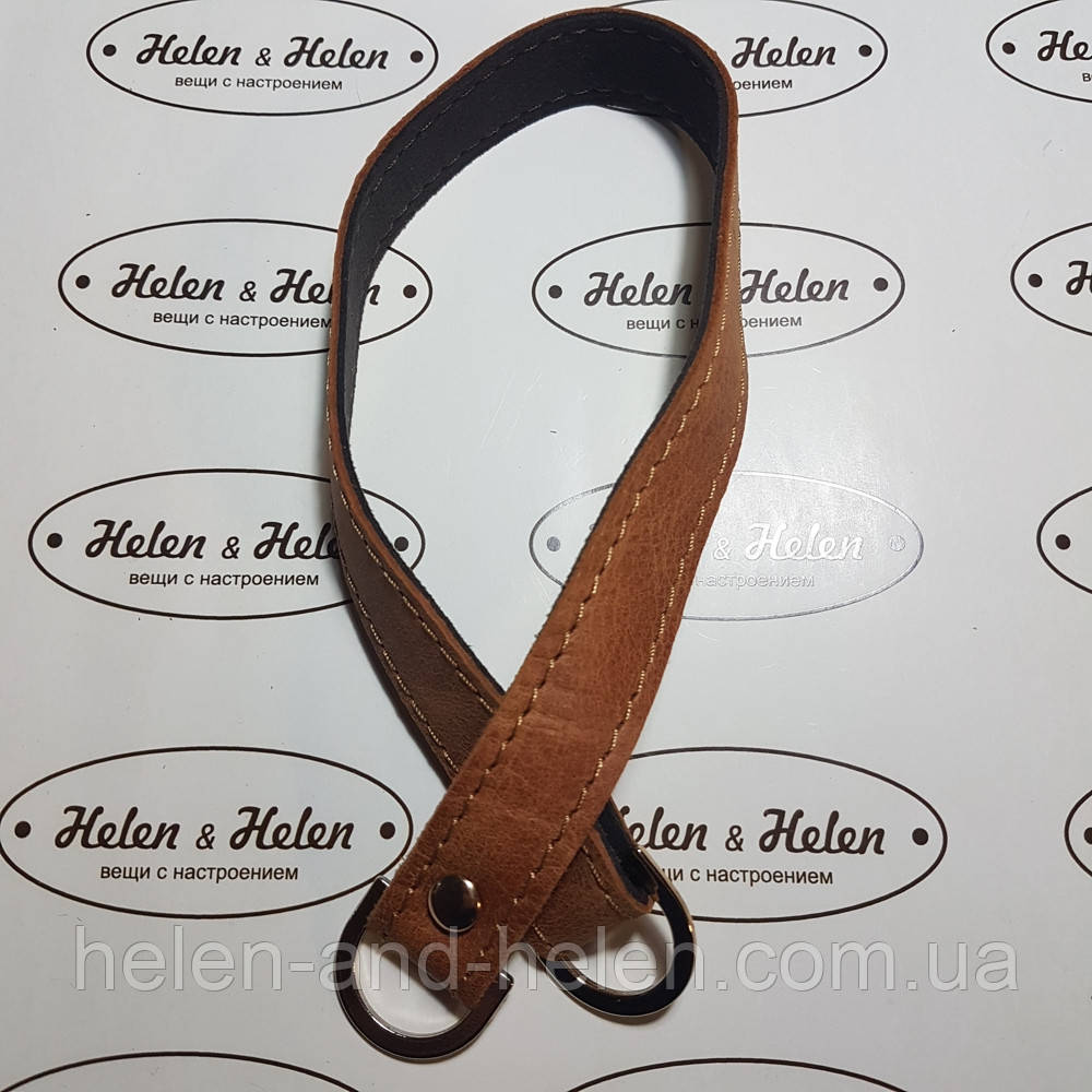 Ручка на півкільцях 40*2,5. Руда, фото 1