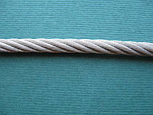 Трос плетіння 7х19, DIN 3060, нержавіюча сталь А4 (AISI 316)