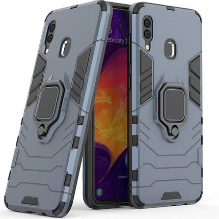 Ударостійкий чохол Transformer Ring під магнітний тримач для Samsung Galaxy M20, фото 1