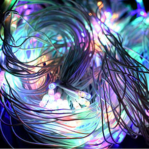 Гірлянда 2х2 м., "Сітка" "Jumi", 200 LED, колір мультикольорова, фото 4