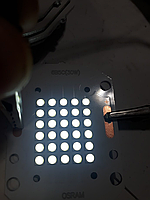 №105 Світлодіод SMD 30W Osram Cold матриця 30w для прожектора 30w 30-36v