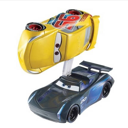 Машинки-перевертиши "Тачки 3" Крус Рамірес і Джексон Шторм - Mattel, фото 2