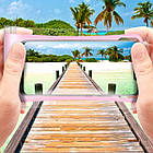 Водонепроникний чохол для смартфона Seaweed Gatherer рожевий, фото 8