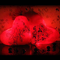 Подушка ночник "Розы"