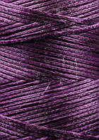 Нитка вощёная, т. 1 мм (плоский шнур) 100 метров, цв. фиолетовый (5158)