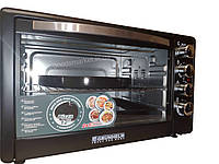 Духовка електрична Grunhelm GN50AC, 50 л, 2200 Вт, з конвекцією + деко для піци