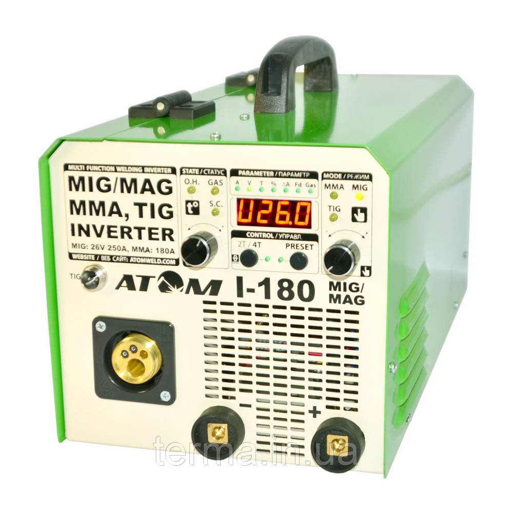 Зварювальний напівавтомат АТОМ I-180 MIG/MAG