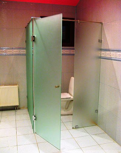 Туалетные перегородки Эксклюзив (Стекло 10мм) Века Буд - фото 1 - id-p11567476