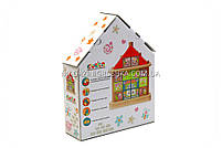 Дитячий дерев'яний конструктор Будиночок «Казкове місто» Cubika(Кубики) 12350, фото 3