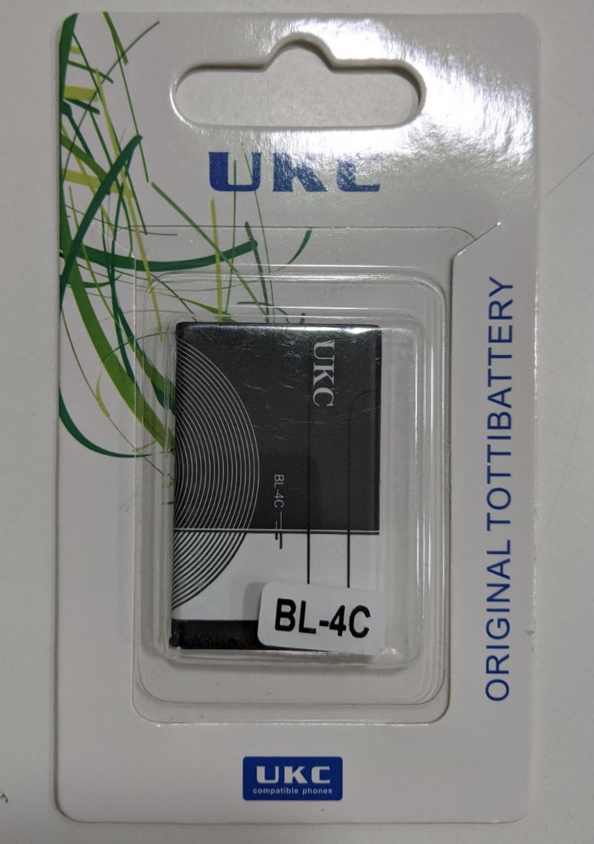 Акумулятор для телефону UKC BL-4C 890 mAh