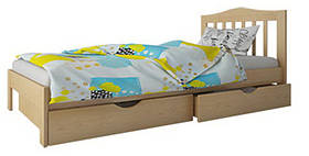 Ліжко "Хлоя міні" без ящков (масив бука)