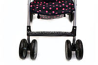 Коляска прогулянкова для ляльок з нішею і козирком 9351 A, фото 2