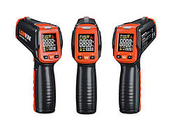 Термометр Lomvum інфрачервоний 380 °C Чорний