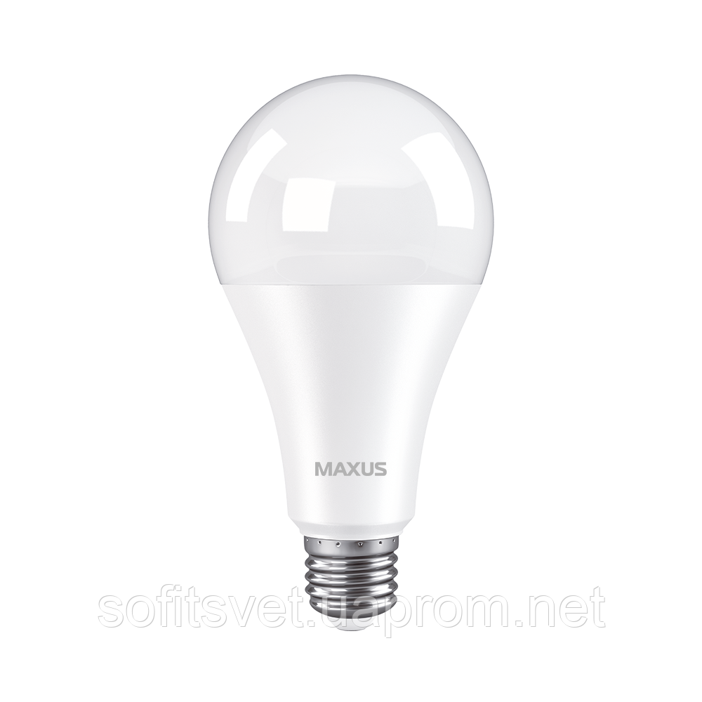 Лампа светодиодная A70 Maxus 1-LED-784 A80 18W 4100K 220V E27 - фото 2 - id-p1091088247