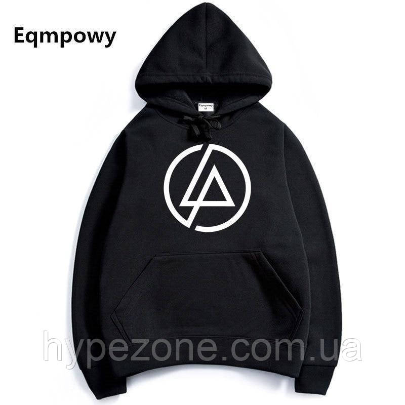 Худі Linkin Park чорне з лого, унісекс (чоловіче, жіноче, дитяче)