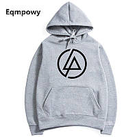 Худі Linkin Park сіре з лого, унісекс (чоловіче, жіноче, дитяче)