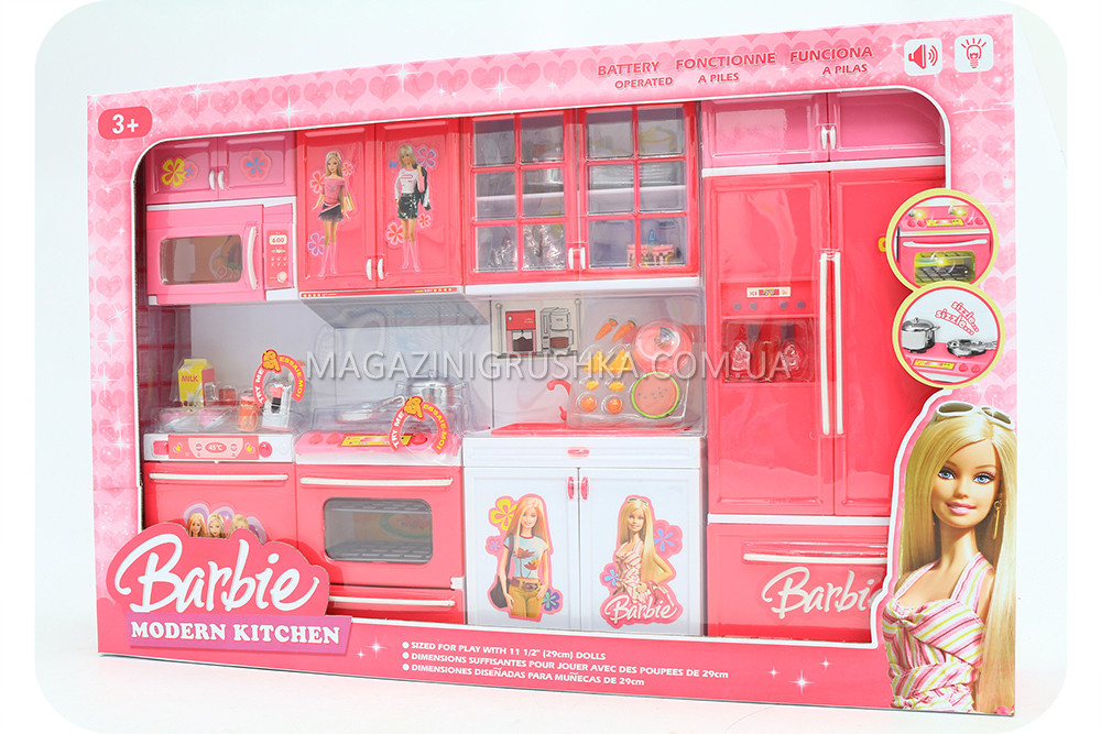 Кухня дитяча для ляльок «Барбі» QF 26211 BA, фото 1